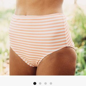 Albion Fit High Waisted Swim Bottoms L
